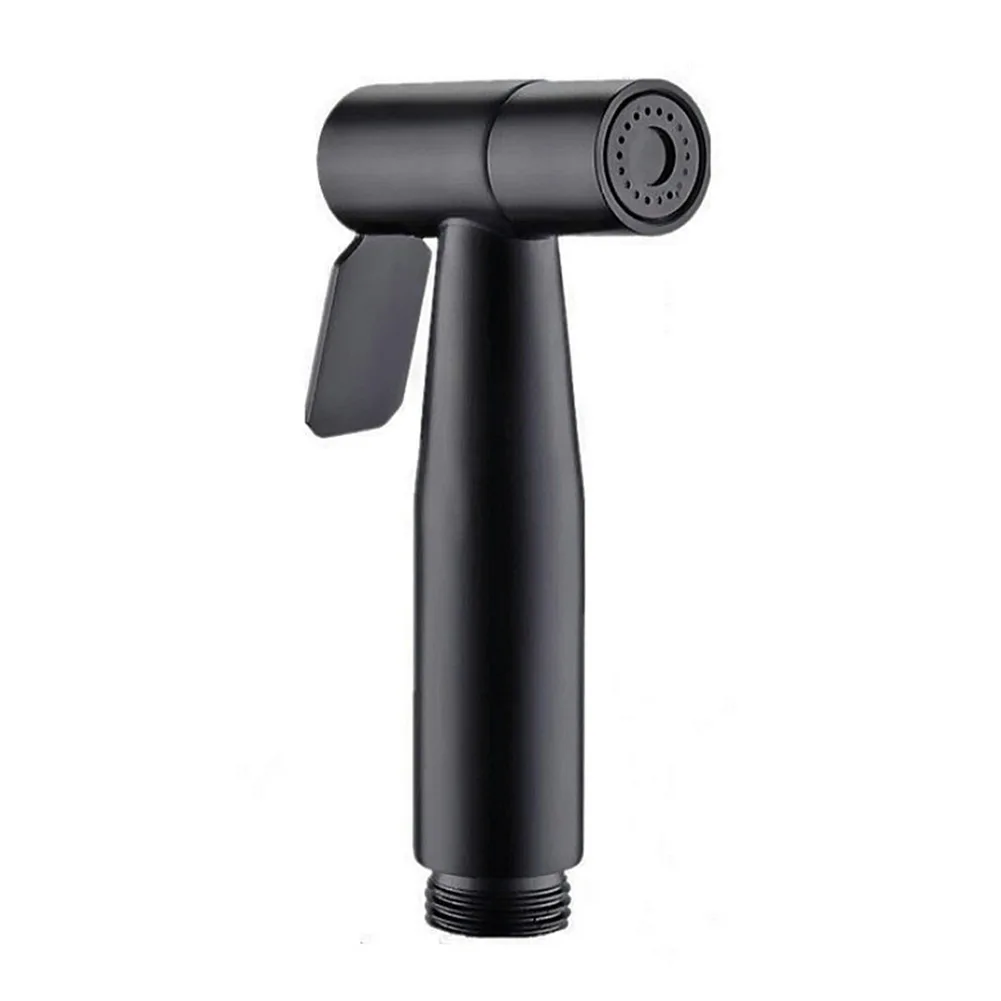 

Matte Black Bidet Spray Douche Shattaf Shower Head Stainless Steel Spray Gun Shower Handheld Toilet Bidet Faucet Sprayer