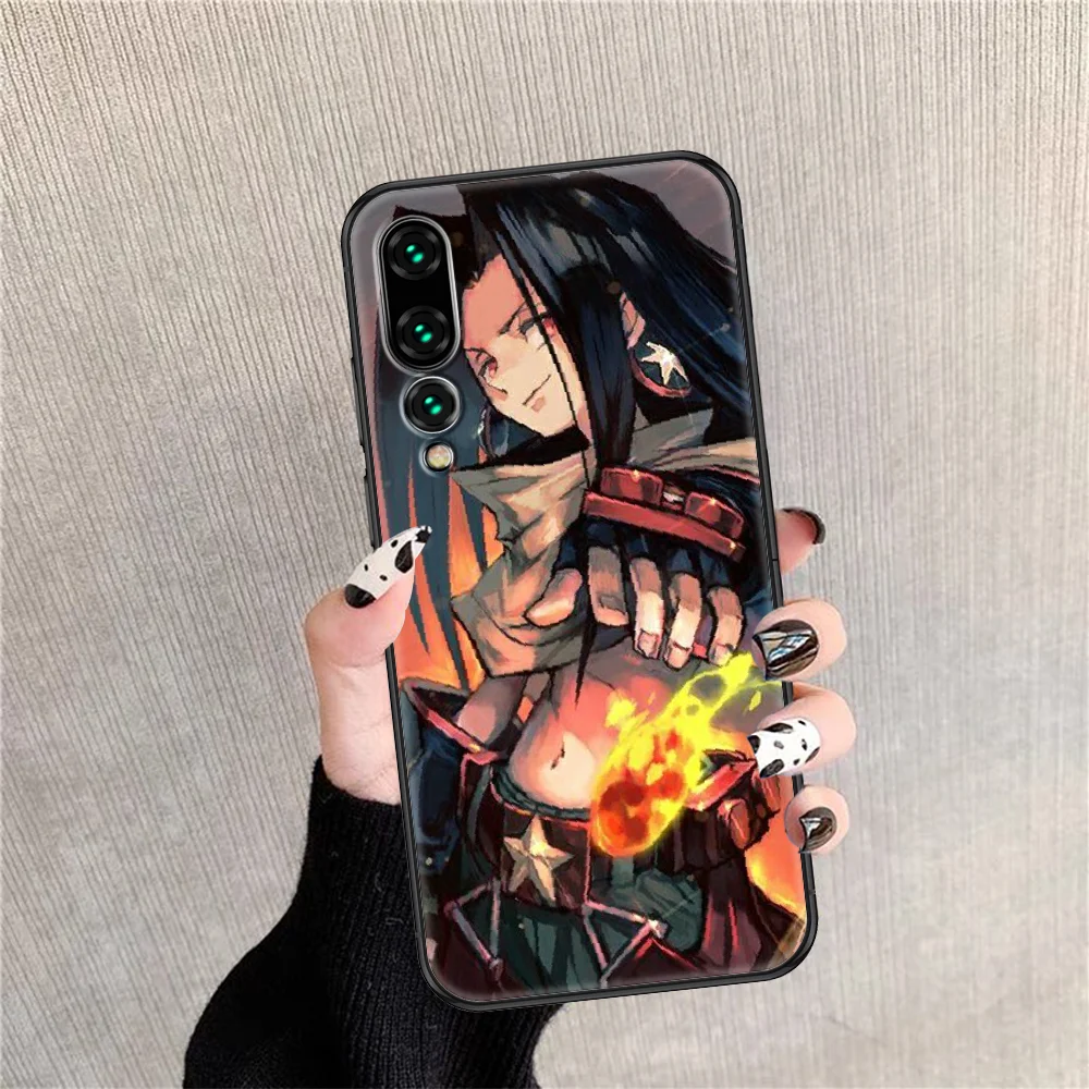 shaman king hot anime phone case for huawei p mate p10 p20 p30 p40 10 20 smart z pro lite 2019 black luxury cover tpu coque free global shipping