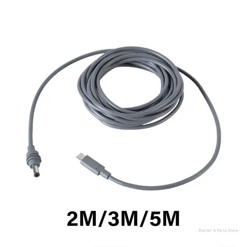 Кабель питания M17F USB C - 5 мм для водонепроницаемого мини-решения мощностью 100 Вт 2/3/5