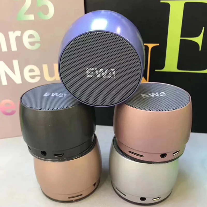 Ewa A118 мини металлическая Bluetooth-колонка Подключаемая внешняя портативная