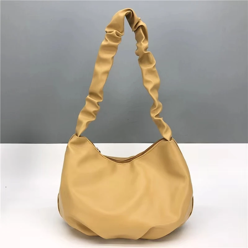 Original High Quality Soft Leather Underarm Cloud Bag Women HandbagLuxury Design Purses Large Capacity Small Fresh Shoulder Bags