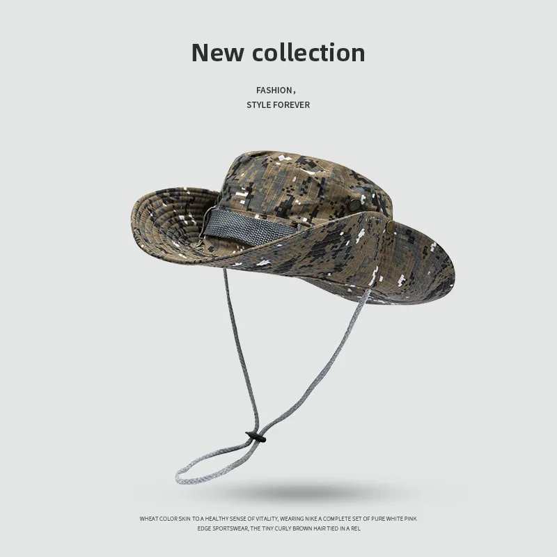 Рыбалка на открытом воздухе повседневная альпинистская рыбацкая шляпа Бенни в