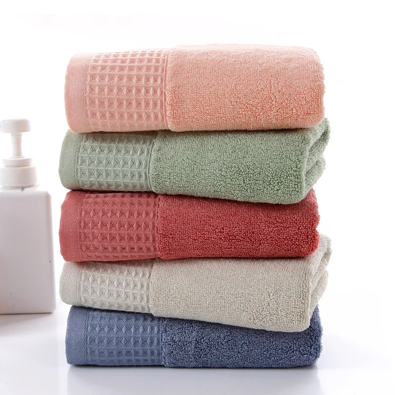 

Sleepy Bear Bamboo Fiber Towels Super Soft Absorbent Towel For The Body Face Hair Bathroom Solid Color Towel Household 34*75CM