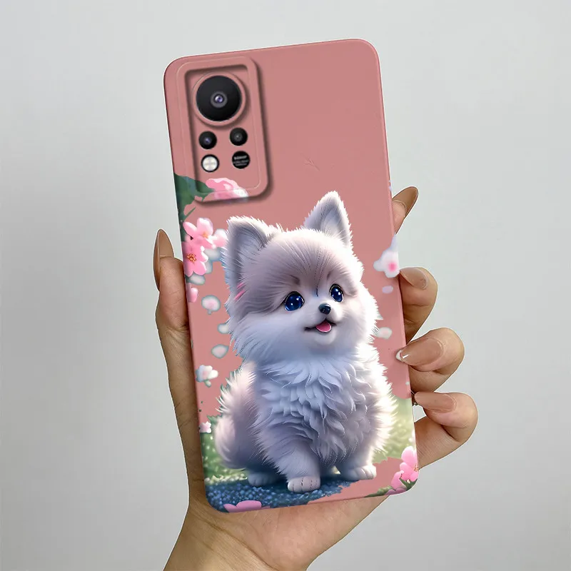 Мягкий чехол для Infinix Hot 11s NFC X6812B модный силиконовый защитный с рисунком Hot11sNFC 11sNFC