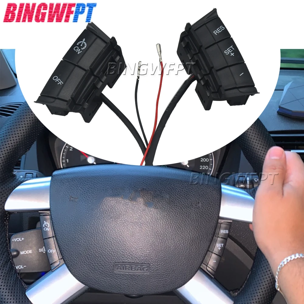 

Переключатель системы круиз-контроля для Ford Focus 2 mk2 2005-2011 кнопки управления круиз-контролем на руль переключатели