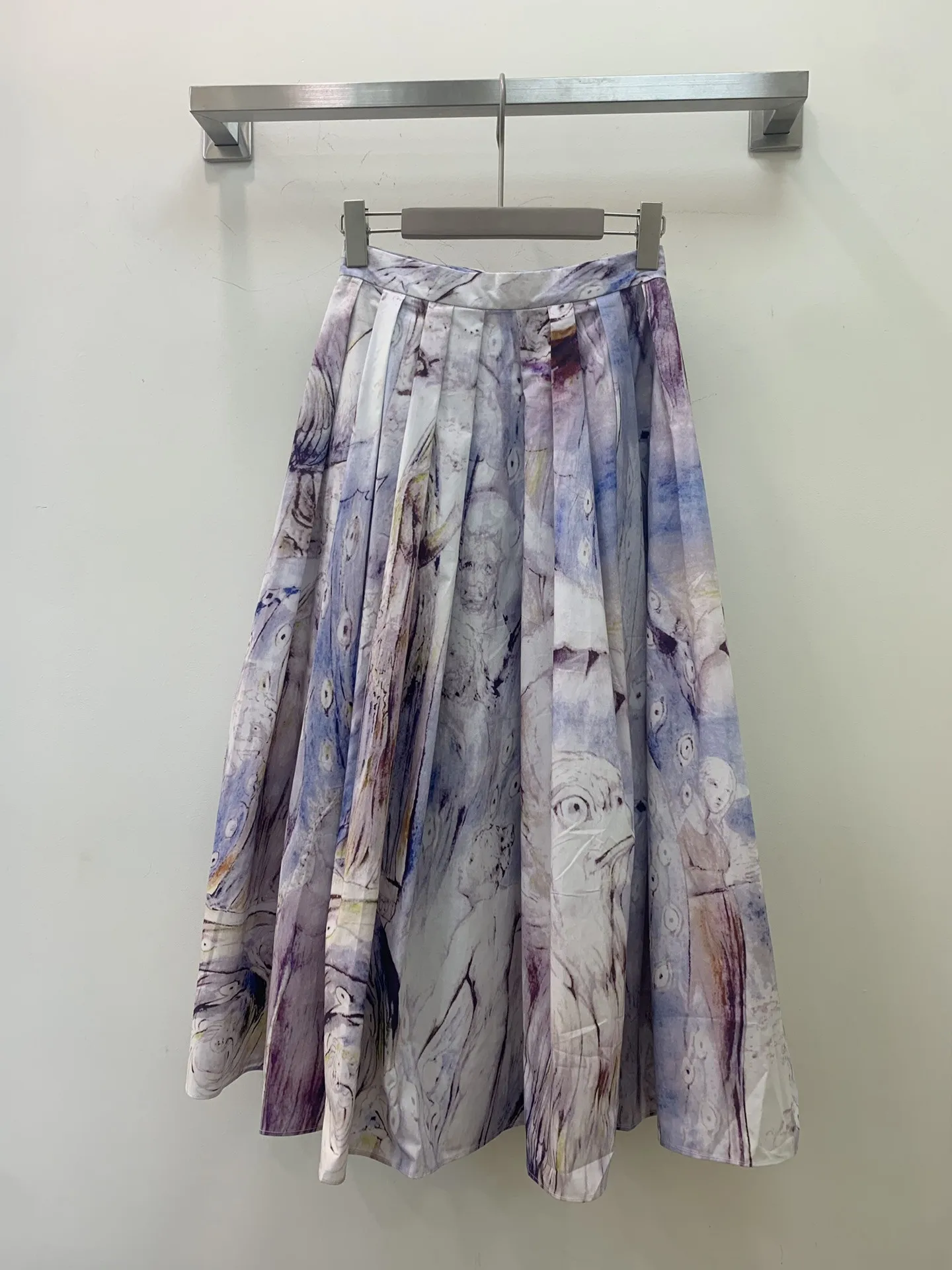 

Woman Clothes Shorts Women Clothing Skirt Fashion Women's Skirts Summer 2022 Long Skirts Abstract Printing Skirt Pleated Skirt