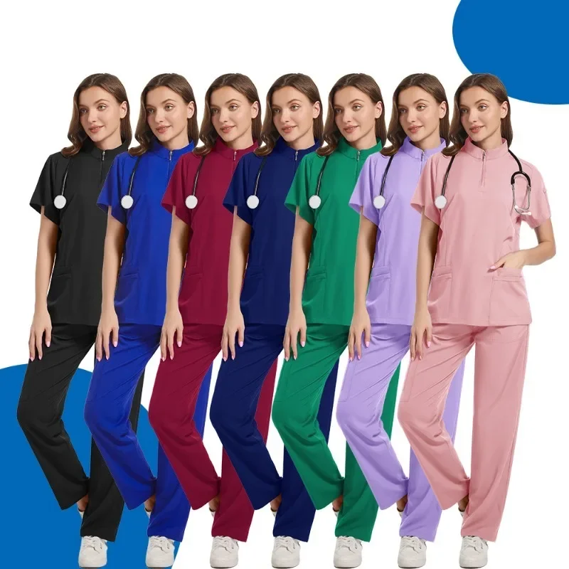 Фото Uniforme Clinique, Costume De Gommage À La Mode, Uniforme D' Rheinpital Niaahinn, Haut Médical, Pantalon, Uniforme D'infirmière №3