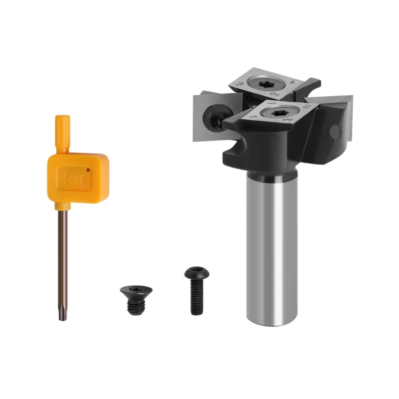 

Carbide Insert Style Carbide Surfacing Milling Cutter 2 Flutes Planer Bit