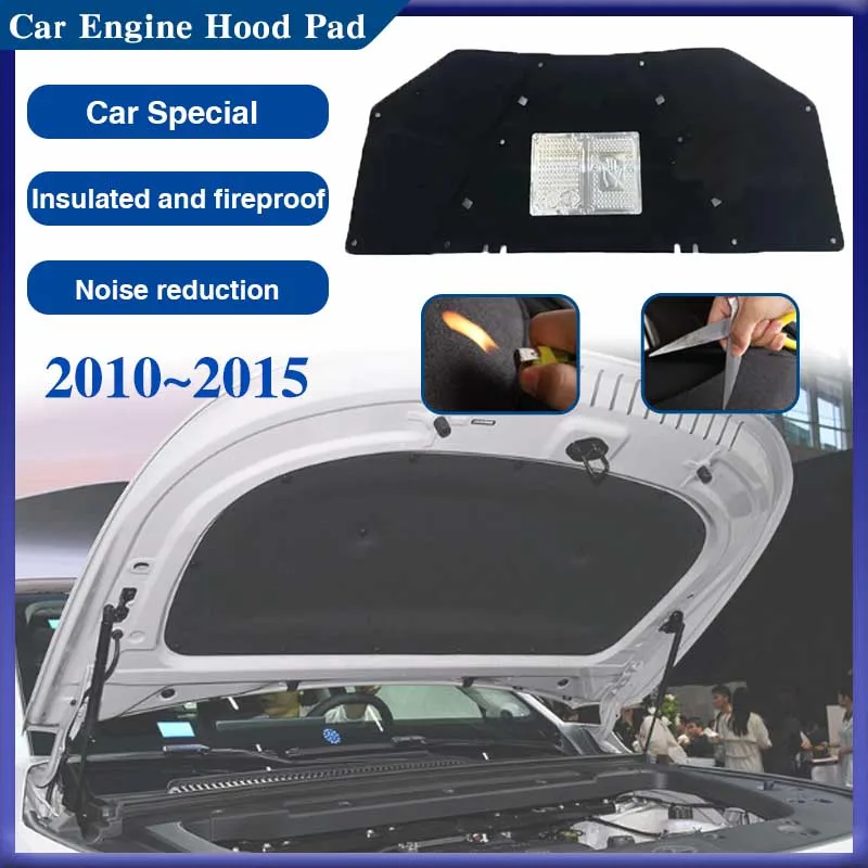 Передний капот автомобиля звуковые грелки двигателя для Hyundai Tucson LM 2010 ~ 2015 ix35