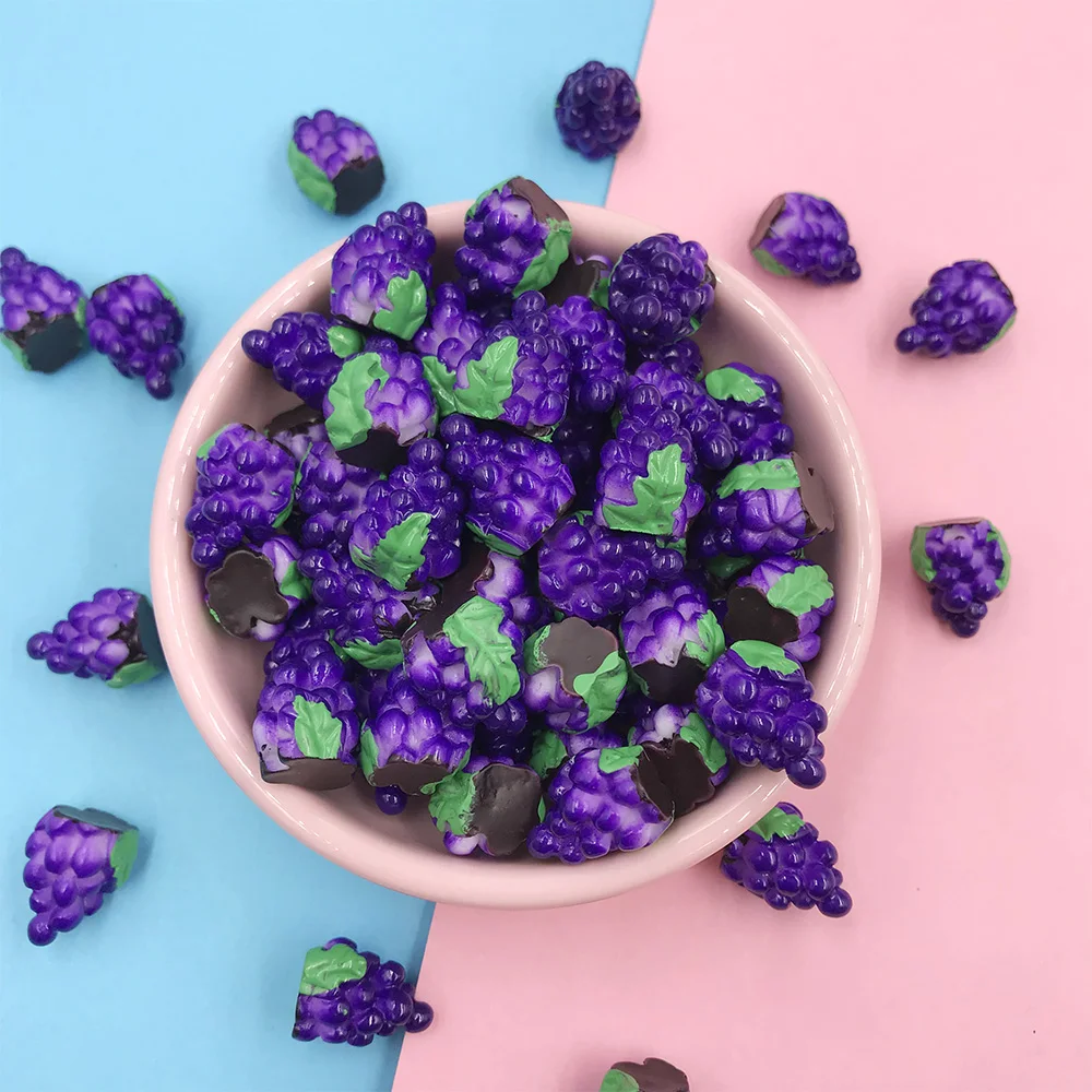 

Миниатюрные 3D фрукты из смолы 10 шт.