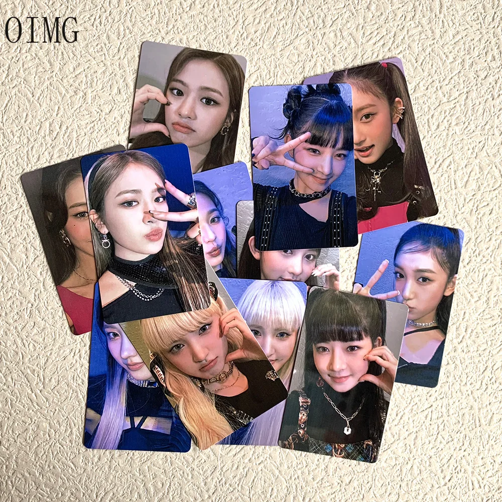 Buy Kpop Girls Group IVE Photocards ELEVEN Lomo Cards Postcards Koren Fashion Photo Print for Fans Gift on