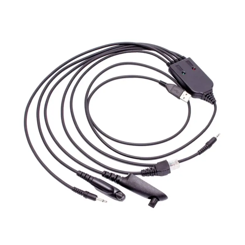 

1pcs Programming Cable Connector Black For Motorola CP100 CP140 CP150 CP160 Set