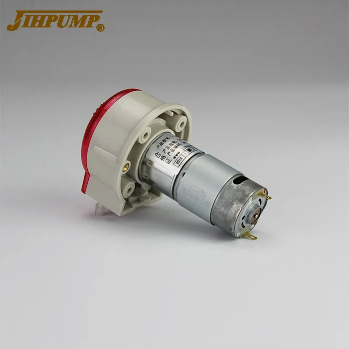 Фото Перистальтический насос JIHPUMP с низким уровнем шума, шаговый двигатель, 12В/24В, настраиваемый, низкого давления, роторный, для струйных принтеров №5