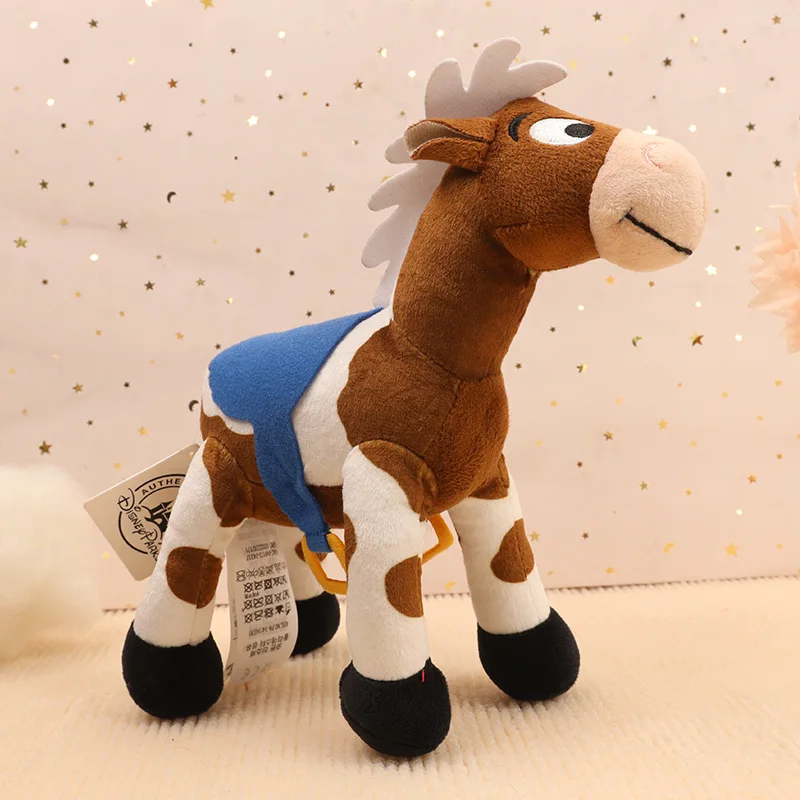Фото Плюшевые игрушки Bullseye Horse из мультфильма «История игрушек», коллекция мягких игрушек Шерифа Вуди, куклы, подарок на день рождения для детей и мальчиков №1