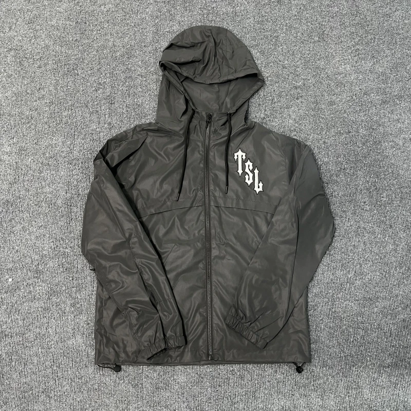 

Autumn Windbreaker Men Spring Outdoor Sports Windproof Jacket Women's Outerwear Clothing Black Reflective Trench Coats
