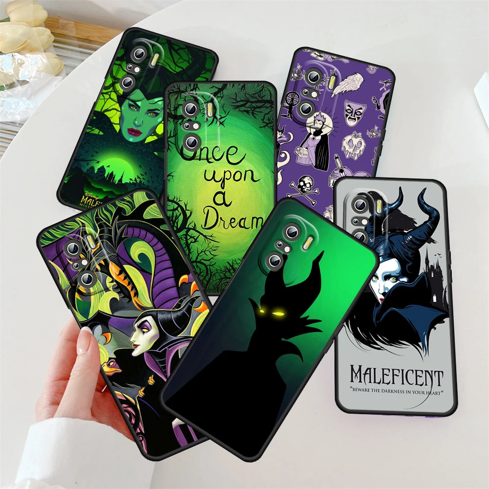 

Disney Poison Queen Cool For OPPO Reno 9 8 7Z 6 5 4Z 2Z Lite Pro SE Neo 4G 5G Silicone Soft Black Phone Case