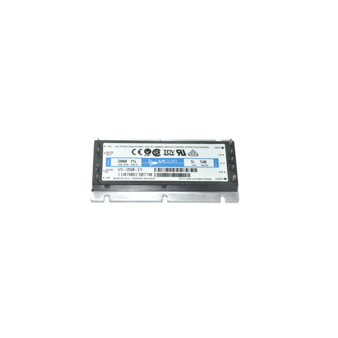 Новый оригинальный модуль питания Vicor серии VI-200 VI-260-IY VI-264-MY VI-264-MU VI-260-IV ZCS с нулевым токовым переключателем DC-DC (art.: 3920dc5037529) - 3920dc5037529