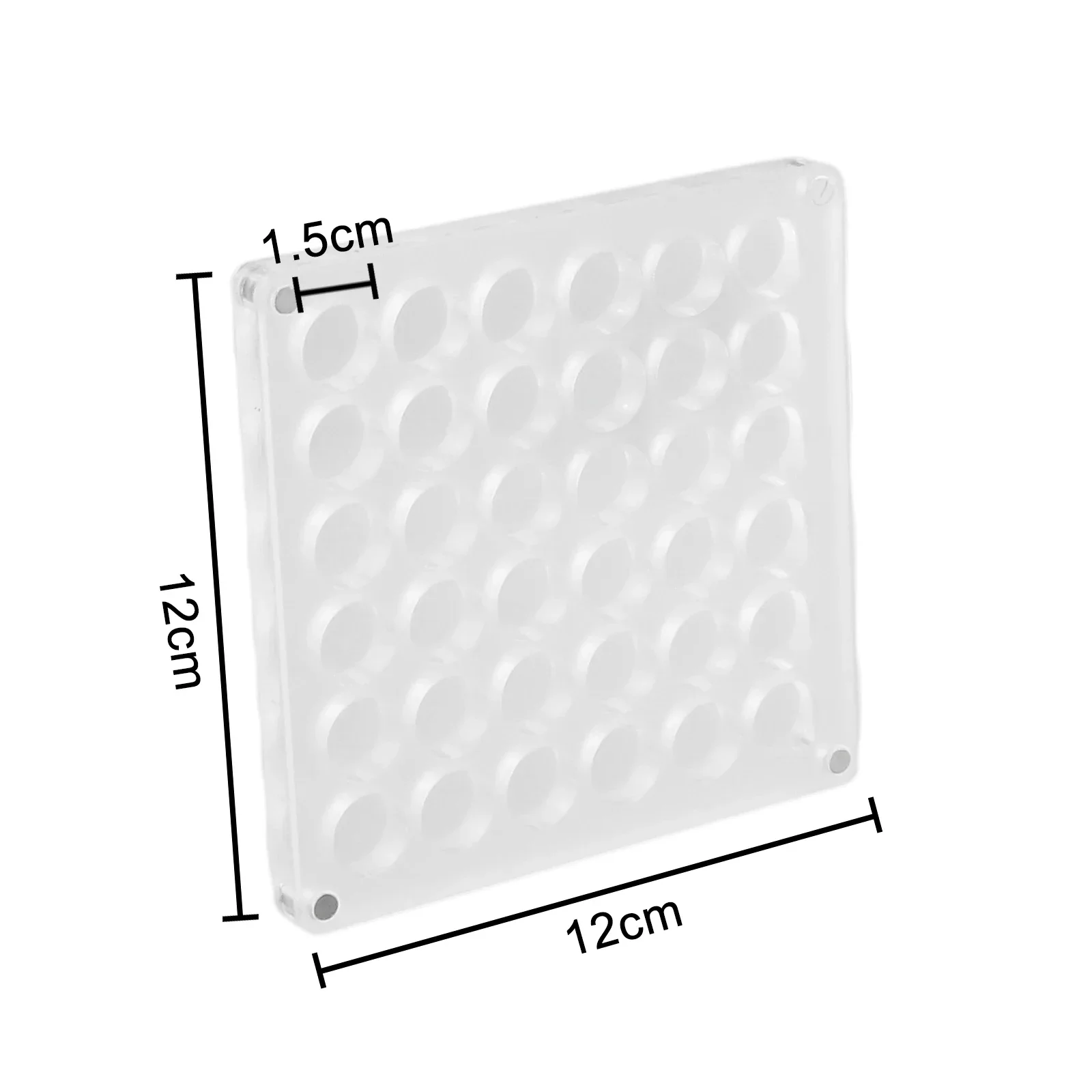 36/64/100 сетка акриловая коробка для демонстрации ракушек магнитная ракушка
