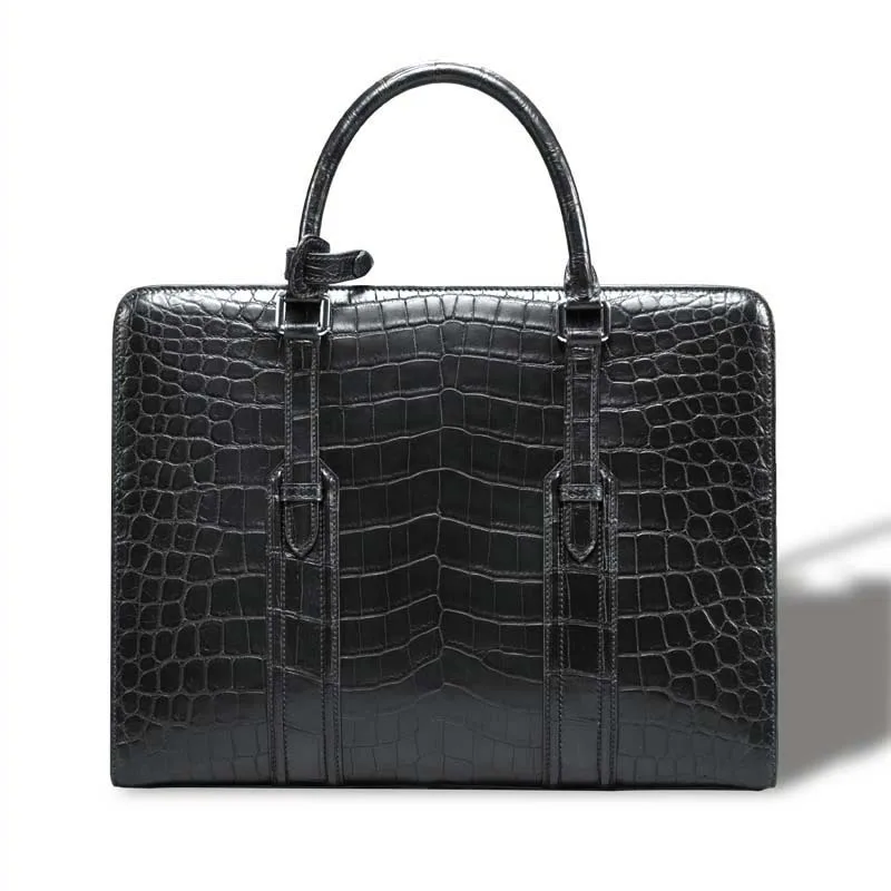 KEXIMA cestbeau  African imports  Nile crocodile crocodile skin man bag belly handbag decoration leather briefcase male bag