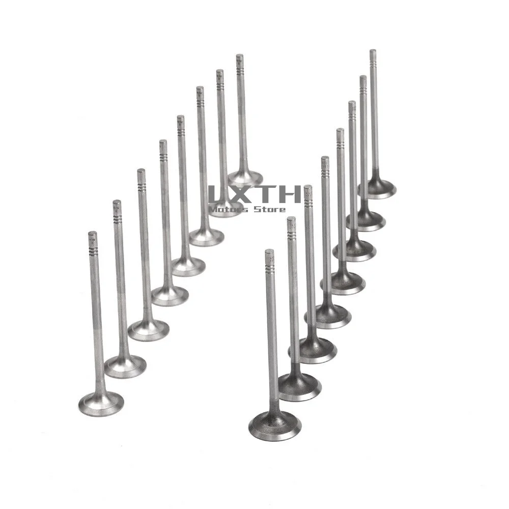 16 шт. впускные выхлопные клапаны A04E109601B A04E109611J для Audi A3 VW Golf Jetta 1 4 TSI EA211 CPTA CZC CZD