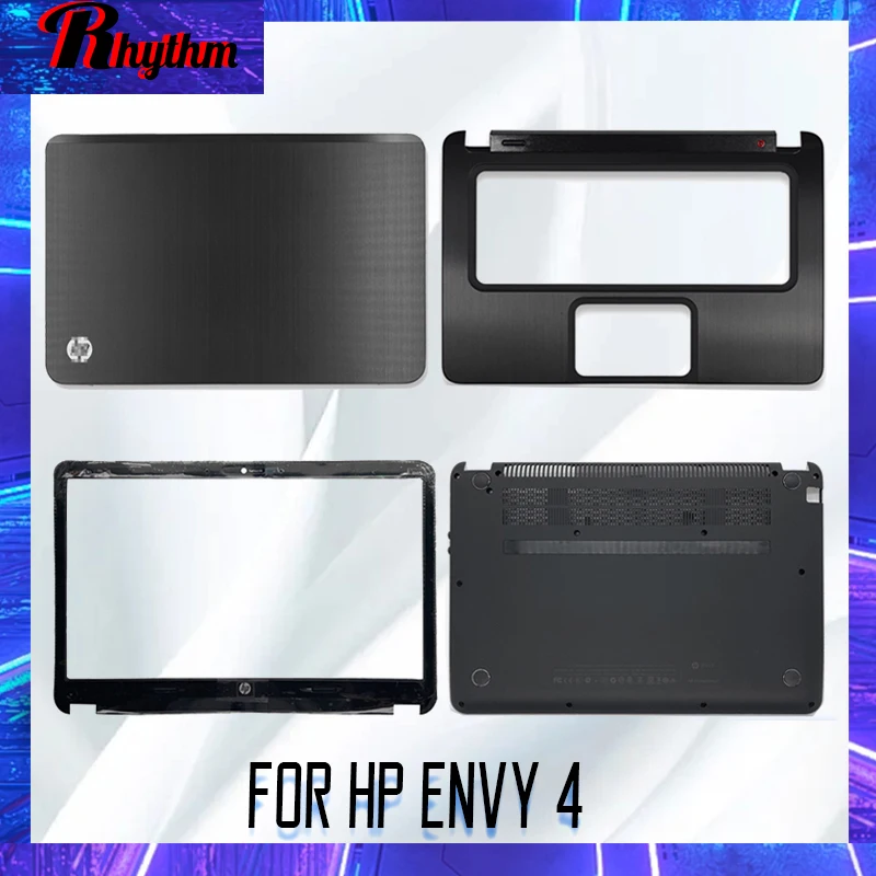 

NEW Case For HP ENVY 4 Envy4-1000 1008 1040 TPN-C102 LCD Back Cover/Front Bezel/Palmrest/Bottom Case Top Case 692381-001 Black