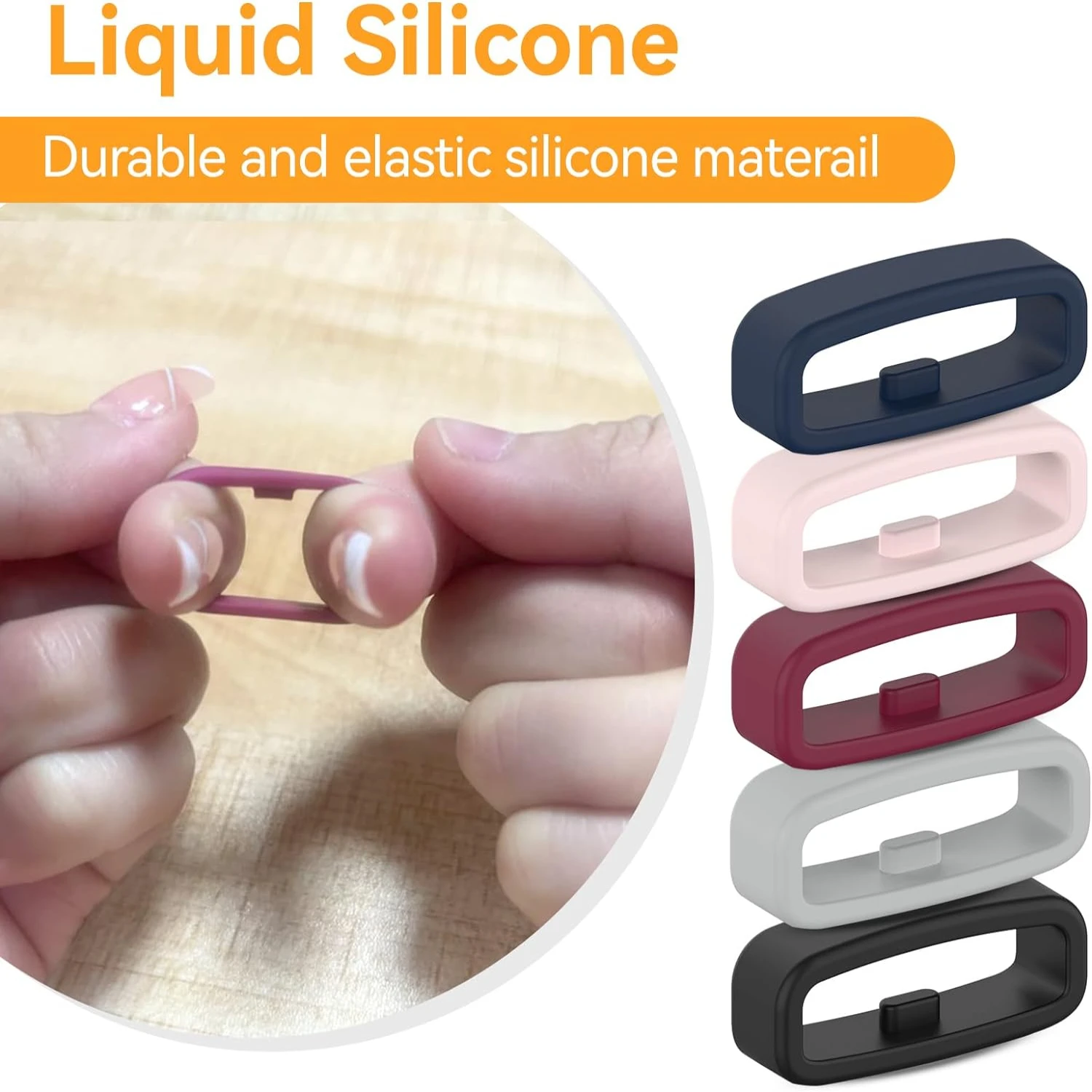 Мягкий удобный и прочный силиконовый ремешок для часов Venu/Venu Sq/Venu 2 Plus — надежный