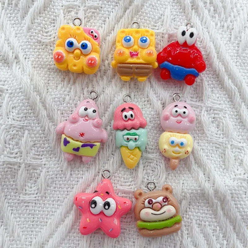 

10 шт., Детские блестящие подвески