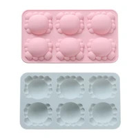 3d crab silicone fondant cake mold diy cartoon childrens complementary food chocolate pudding mold west point baking tool