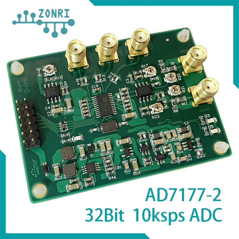 

AD7177-2 10Ksps/24 бит/32-битный модуль ADC/дифференциальный Биполярный вход