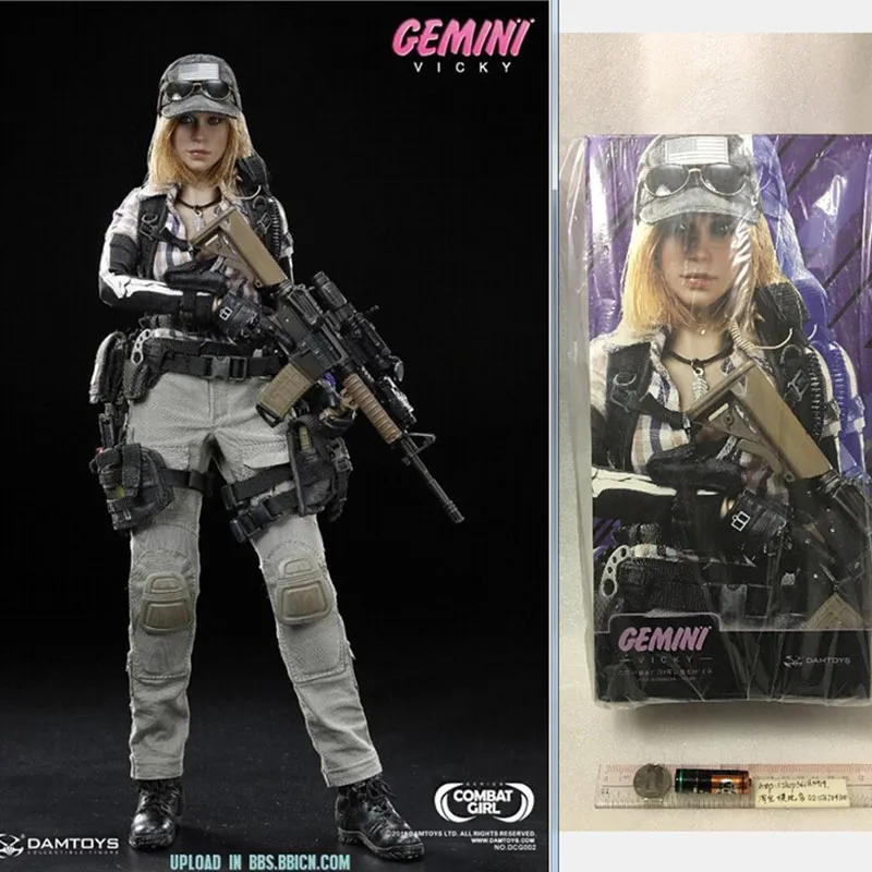 Кукла DAMTOYS DCG001 DCG002 1/6 для женщин, солдатики, зоны Вики, файтинги, 12 дюймов, экшн-фигурки, куклы для поклонников, коллекционный подарок