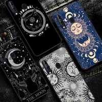 fhnblj witches moon tarot mystery totem phone case for samsung a51 a30s a52 a71 a12 for huawei honor 10i for oppo vivo y11 cover