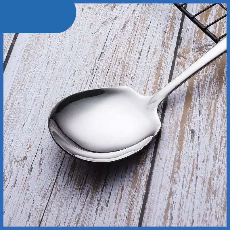 

6 шт., столовые ложки из нержавеющей стали