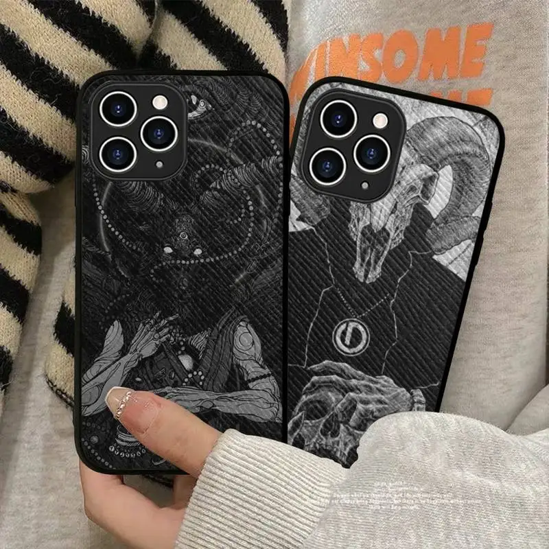 

Devil Satan Phone Case Hard Leather Case for iPhone 11 12 13 Mini Pro Max 8 7 Plus SE 2020 X XR XS Coque