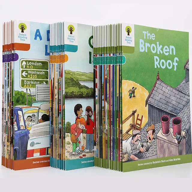 

40 Books 7-9 Level Oxford Reading Tree Learing Helping Child To Read Phonics English Story Book Children Books