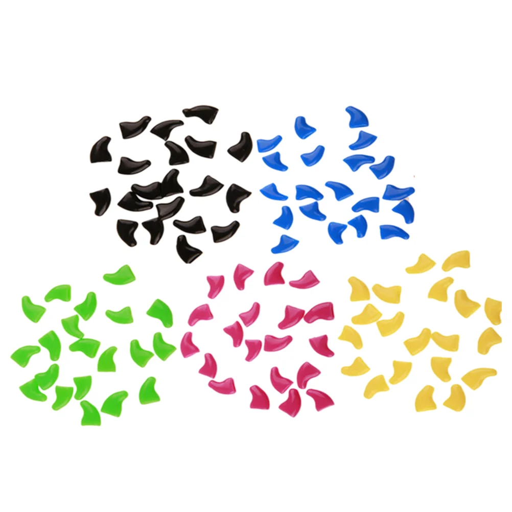 

100 Pcs Dog Nail Covers Hardwood Floors Soft Paws Dog Pet Nail Caps Cats Soft Claws Cat Claw Covers Dog Nail Covers Caps