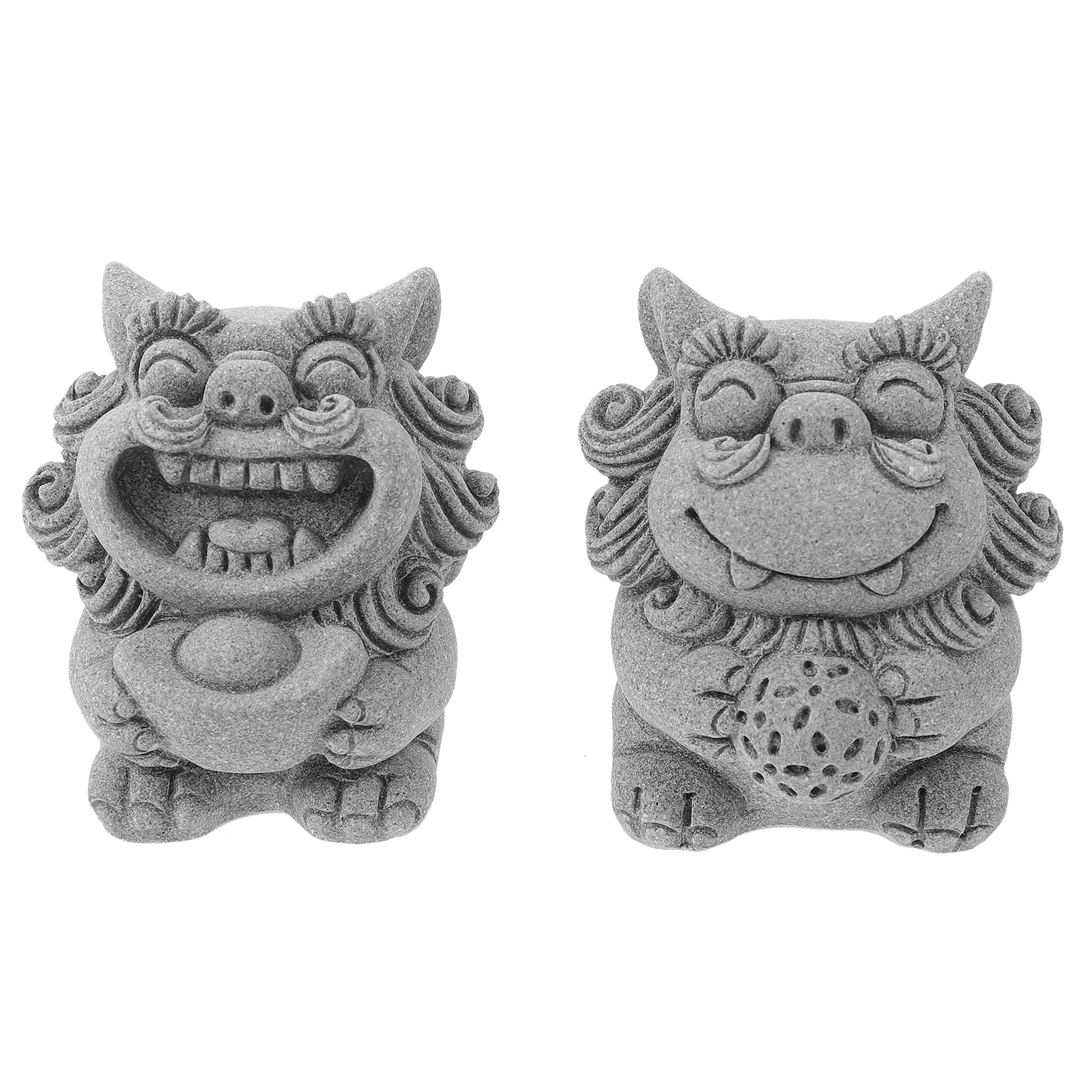 

Miniature Lion Decor Designed Adorns Crafts Small Statue Ornament Office Decorative Sculpture