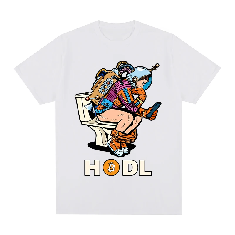

Bitcoin HODL T-shirt Funny Coin Cryptocurrency Cotton Men T shirt New TEE TSHIRT Womens Tops