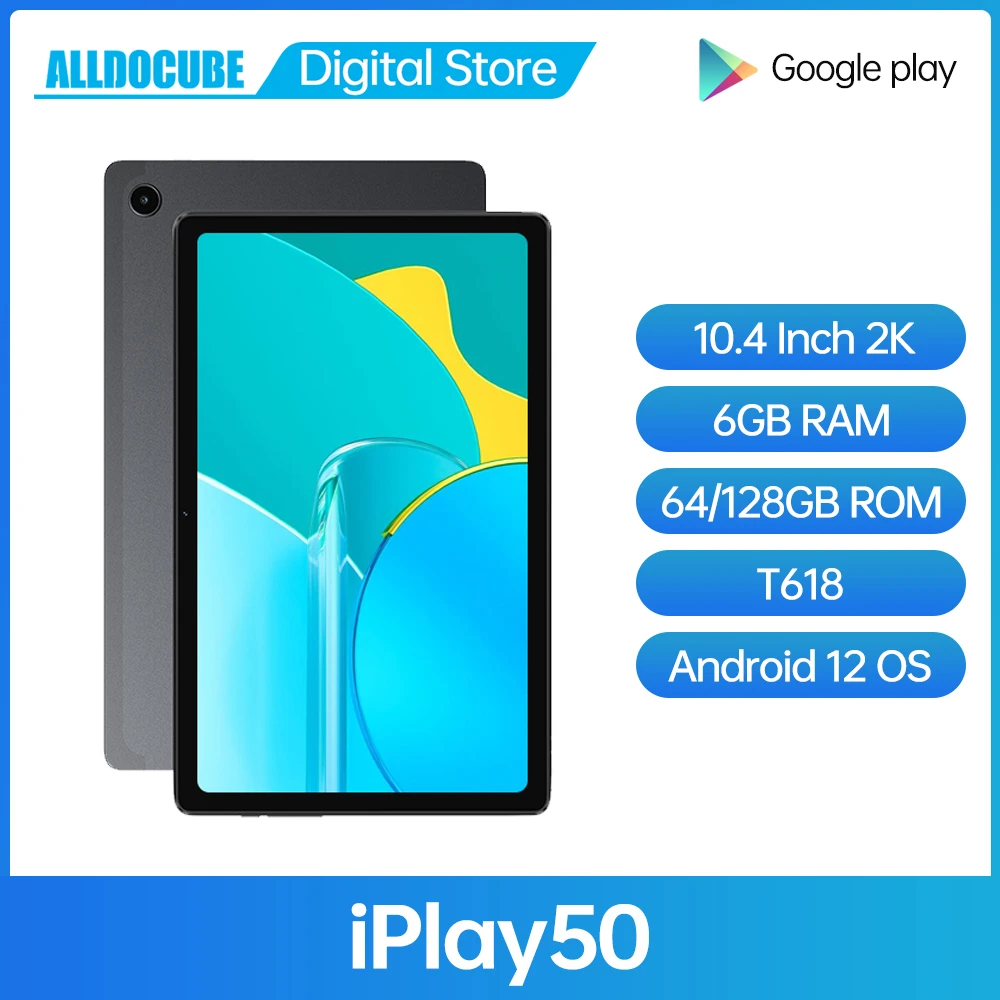 World premiere Alldocube iPlay50 Tablet UNISOC T618 Octa Core Android 12 6GB RAM 64/128GB ROM lte Phonecall pad iPlay 50 google