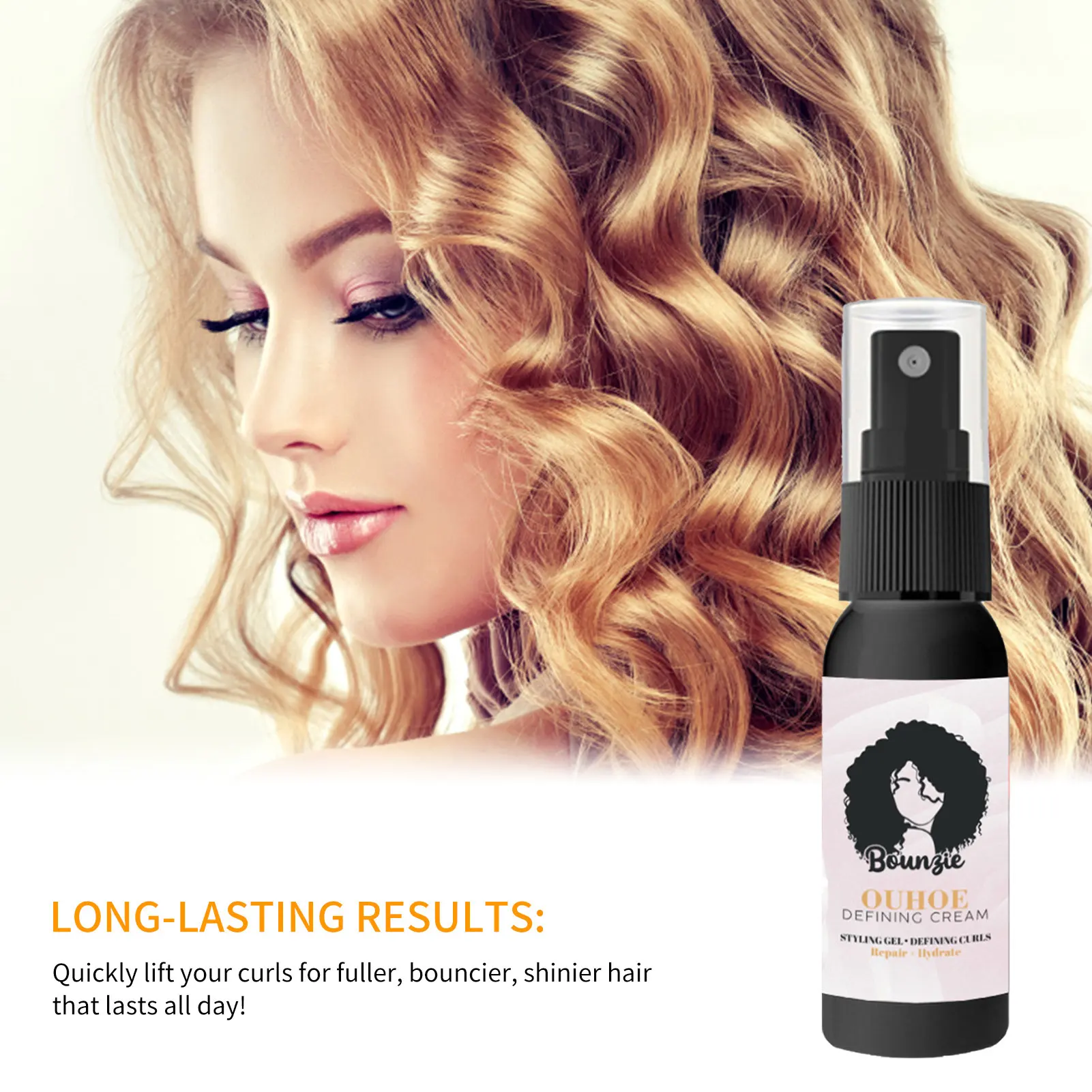 Увлажняющий спрей для укладки вьющихся волос уход за вьющимися волосами и