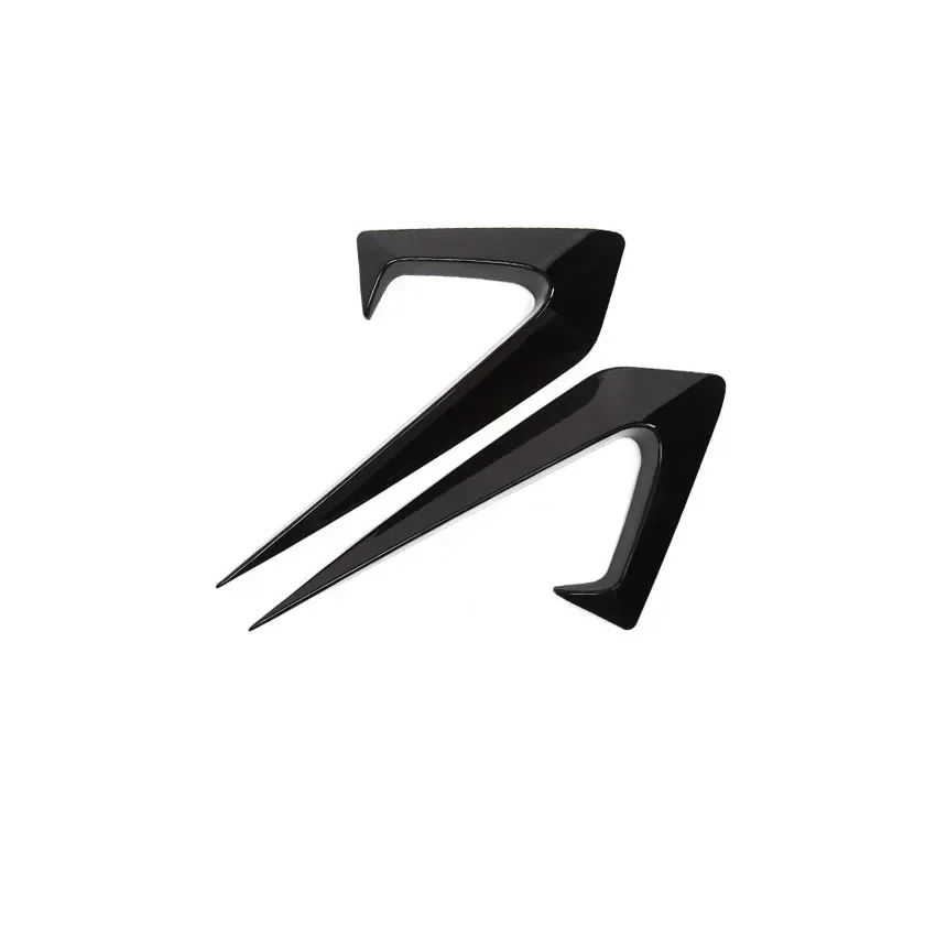 

Для Tesla Model 3 Model Y 2017 2018 2019 2020 2021 2022 2023 2 шт. карбоновый вид/черные фланги боковая камера декоративная защитная крышка