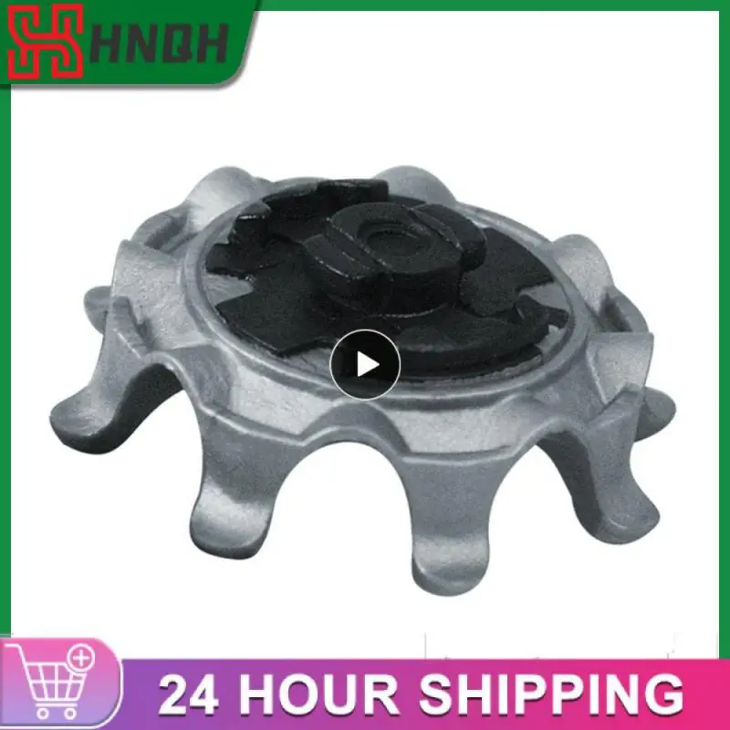 Shoe Spikes Replacement Studs Soft Fast Twist Cleat Metal Grey Black Golf Training Aids For Footjoy Shoes New