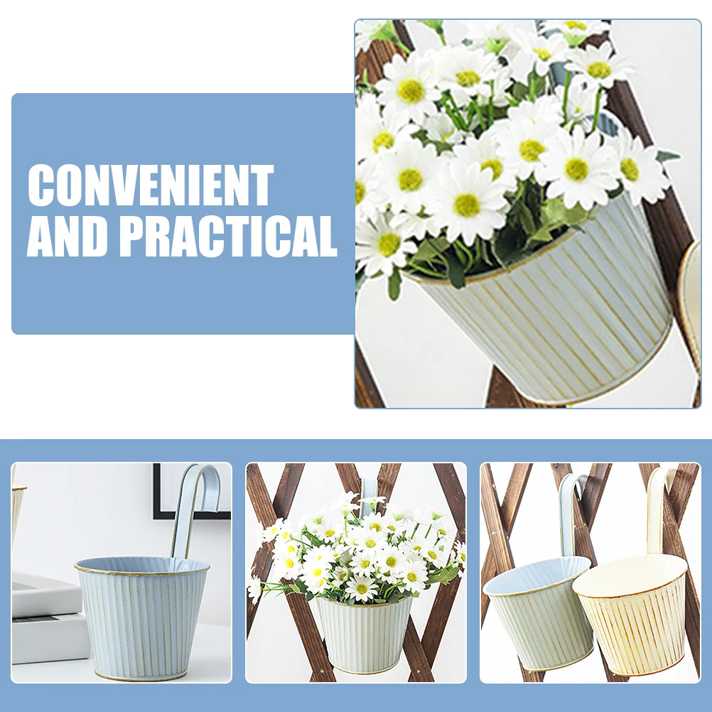 4 шт. горшок для цветов из кованого железа