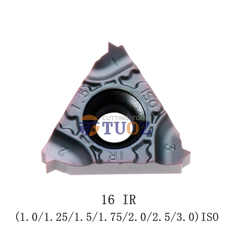 Original 16IR300ISO-TF PR1115 16 IR 100 125 150 200 250 300 ISO -TF 1.0 - 3.0 Threading  Carbide Inserts Turning Tools Lathe Cut