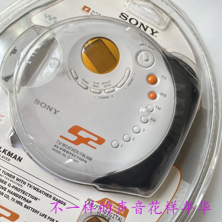 

Inventory unopened Sony CD player Walkman SONY FS601 Sports S2 series with radio