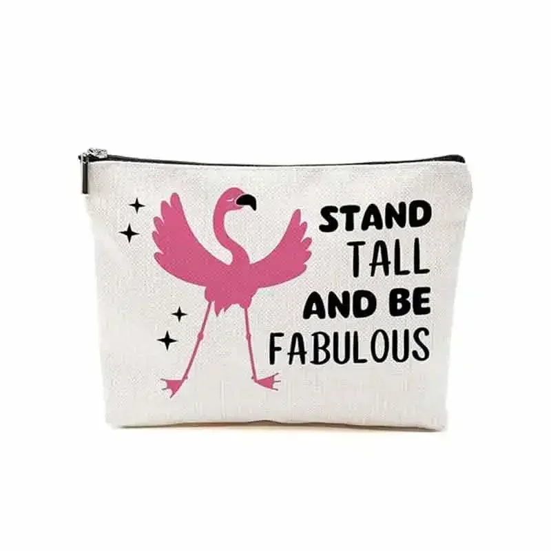 TOUB036 Летняя косметичка фламинго Stuff тематические подарки вдохновляющая