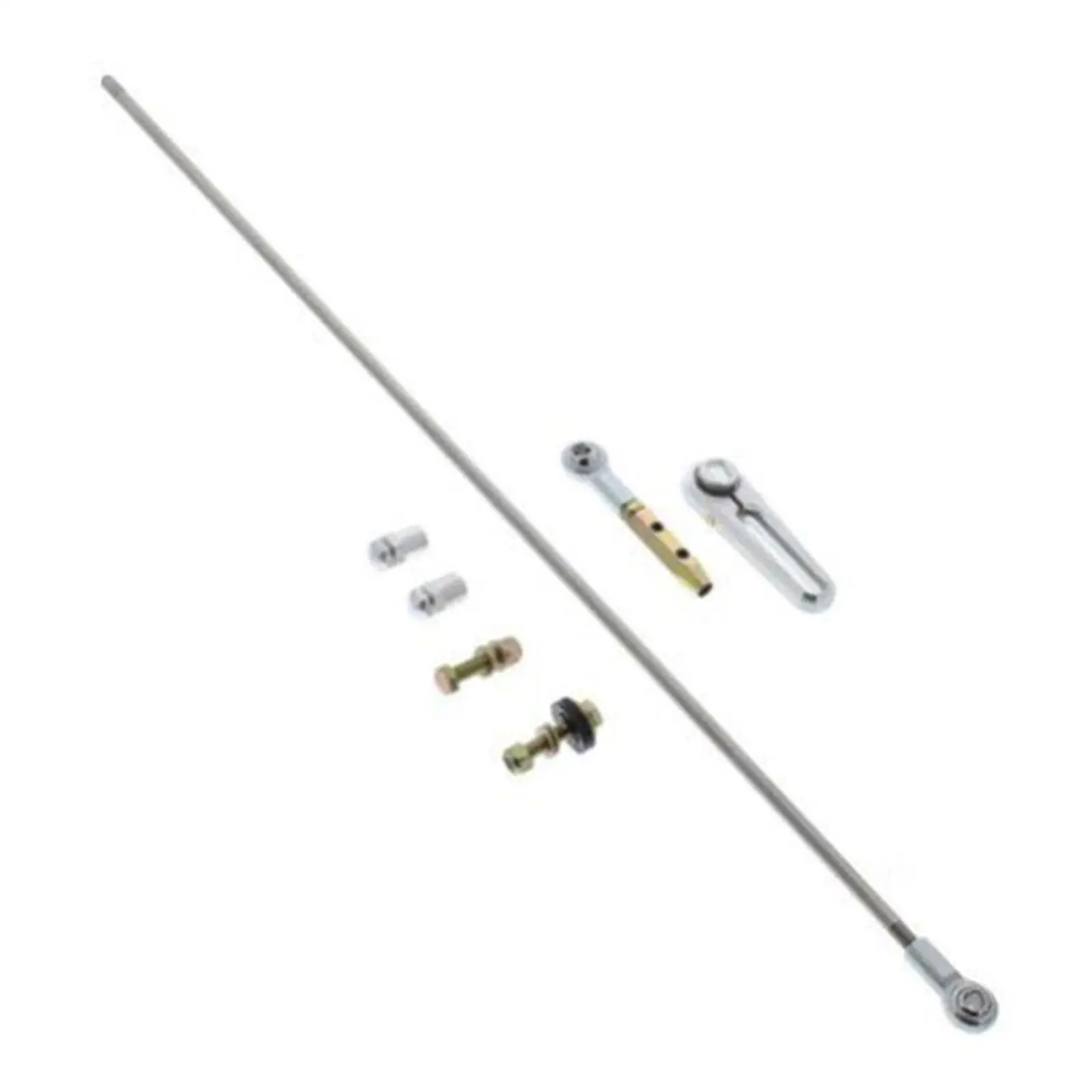 

Transmission Shift Linkage Kit Easy to Mount Spare Parts Car Accessories Billet Aluminum Column Arm Kit for GM 700R4 4L60