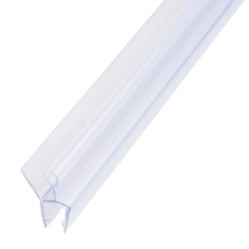 

2pcs 50cm Shower Screen Seal Strip Replacement Door Bath Showe Seal Water Deflector 4-6mm Wet And Dry Separation