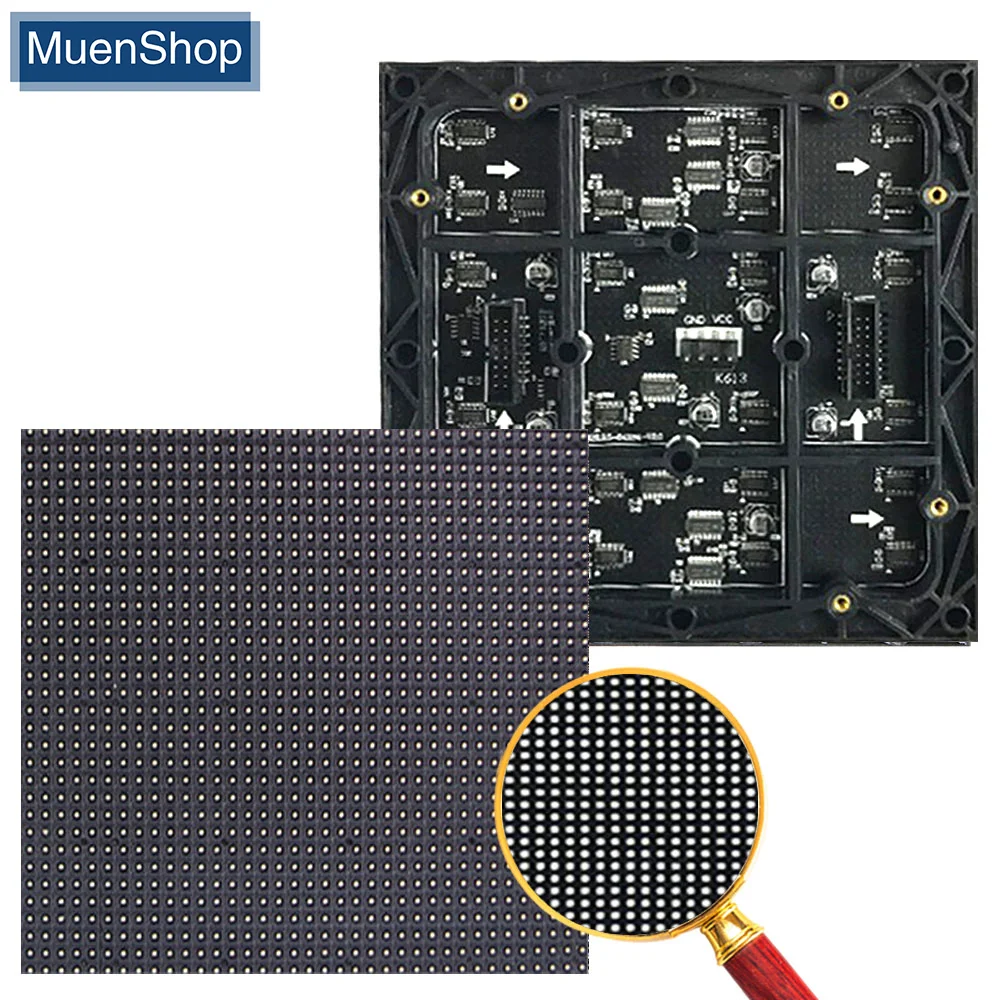 P5 внутренний светодиодный дисплей модуль SMD2121 160*160 мм 1 / 16 Сканирование |