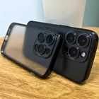 Прозрачный матовый чехол для iPhone 14 13 11 12 Pro Max XR XS 7 8 Plus SE