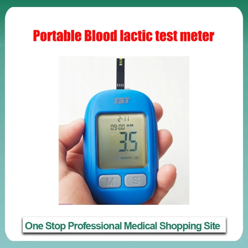 Portable POCT Blood Lactate testing meter Lactic acid tester monitoring system rapid test detection